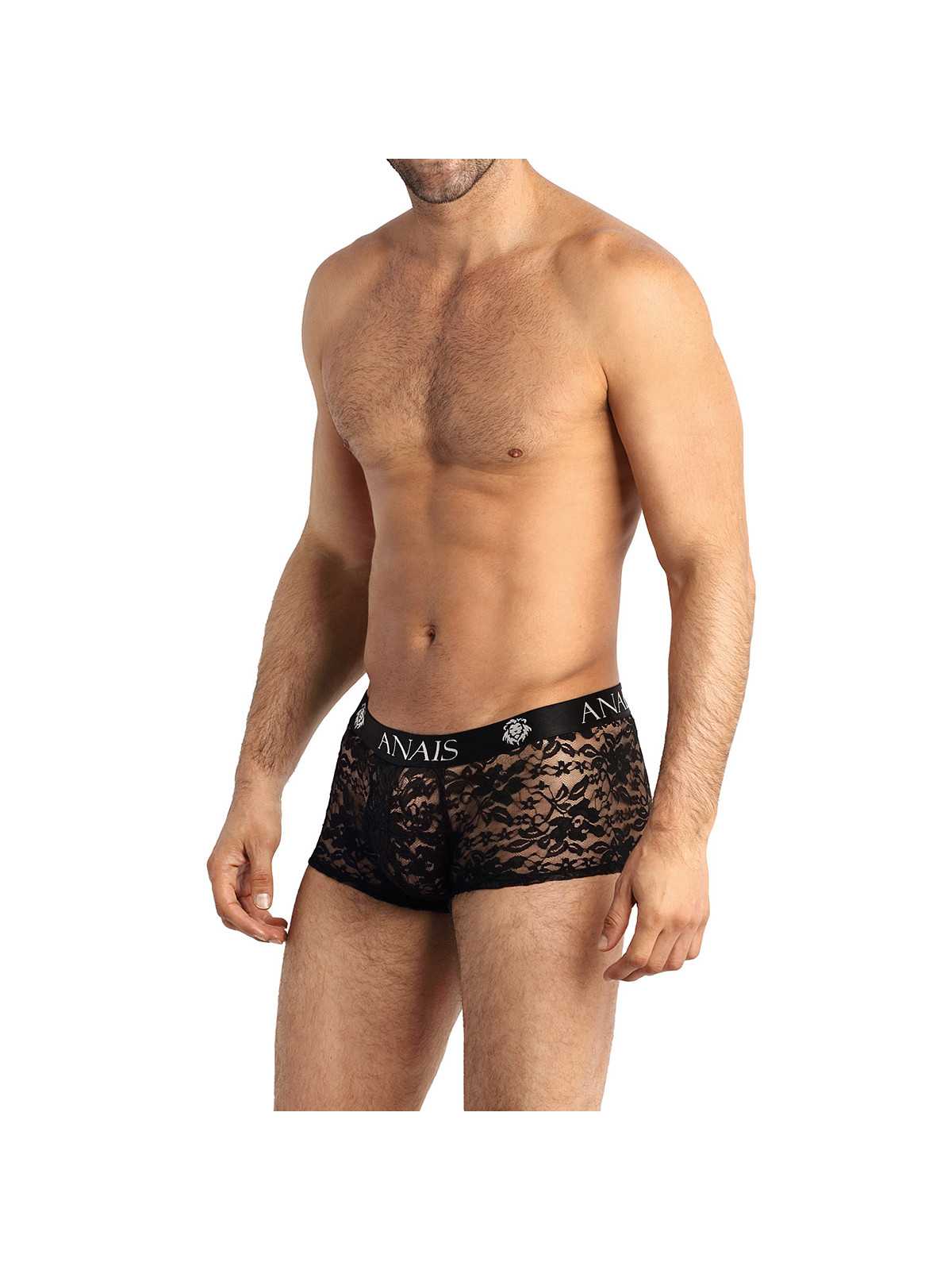 Shorty Homme Romance De La Marque Anaïs For Men - Noir En Dentelle - Neuf Avec Étiquettes