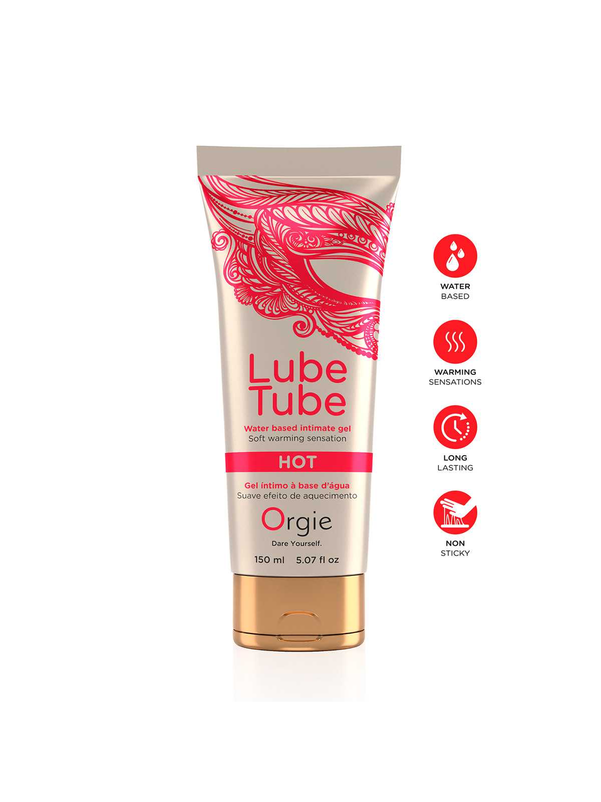 Lubrifiant eau chauffant Lube Tube Hot