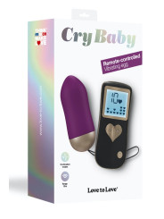 Oeuf vibrant Cry Baby Purple Rain