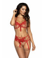 Soutien-gorge rouge V-8861 - Axami