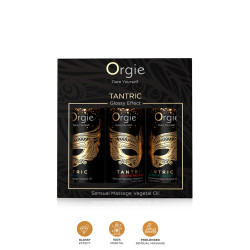 Coffret 3 huiles de massage Sensuel Tantric Collection