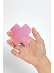 Cache-tétons croix Wow Boobs - Secret Play