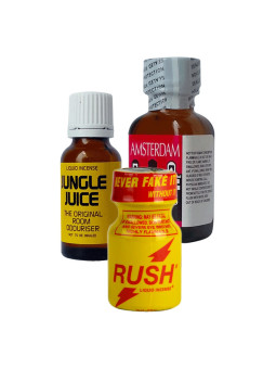 Pack découverte 3 poppers