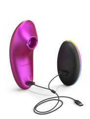 Masseur clitoridien télécommandé Dreamer Iridescent Berry - Love to Love