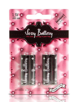 Sexy battery - Piles AAA x4