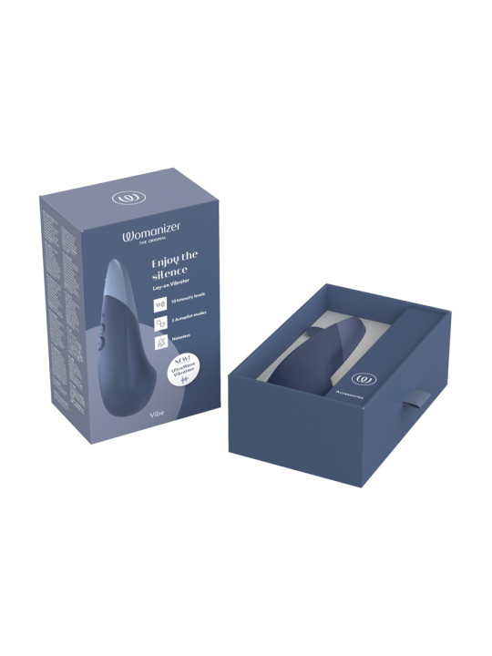 Vibromasseur Womanizer Vibe bleu