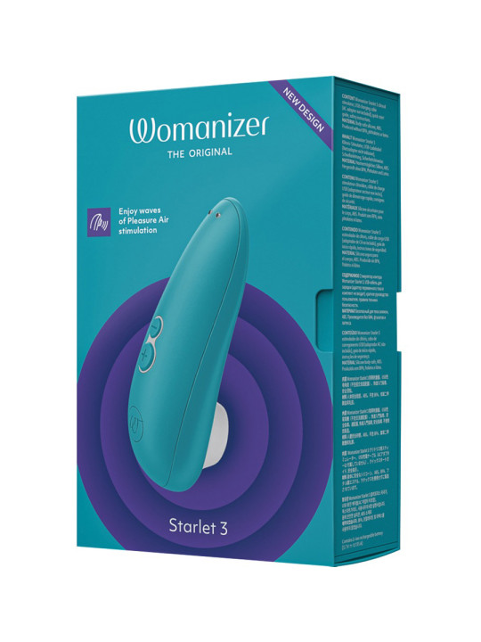 Stimulateur Clitoridien Womanizer Starlet 3 turquoise