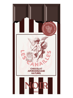 Chocolat noir - Tablette 100g - Les canailles