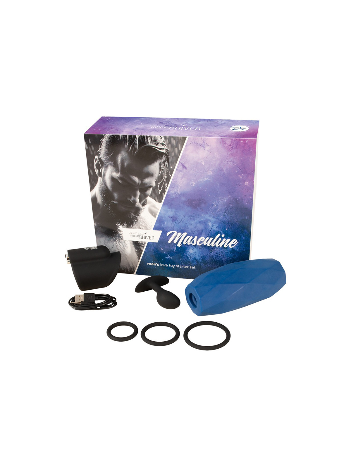 coffret 4 sextoys pour homme - Magic Shiver
