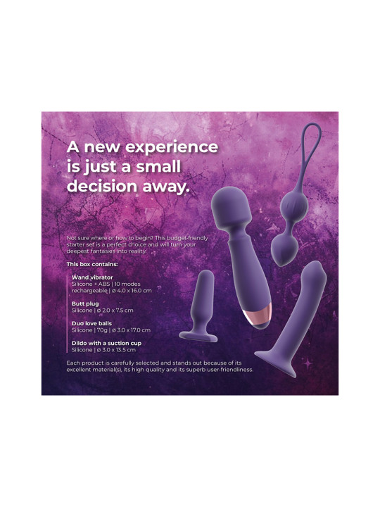 coffret 4 sextoys pour femme - Magic Shiver