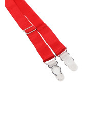 Porte-jarretelles et string Rouge - Litolu Lingerie