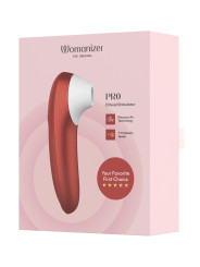 Stimulateur clitoridien Womanizer Pro rouge