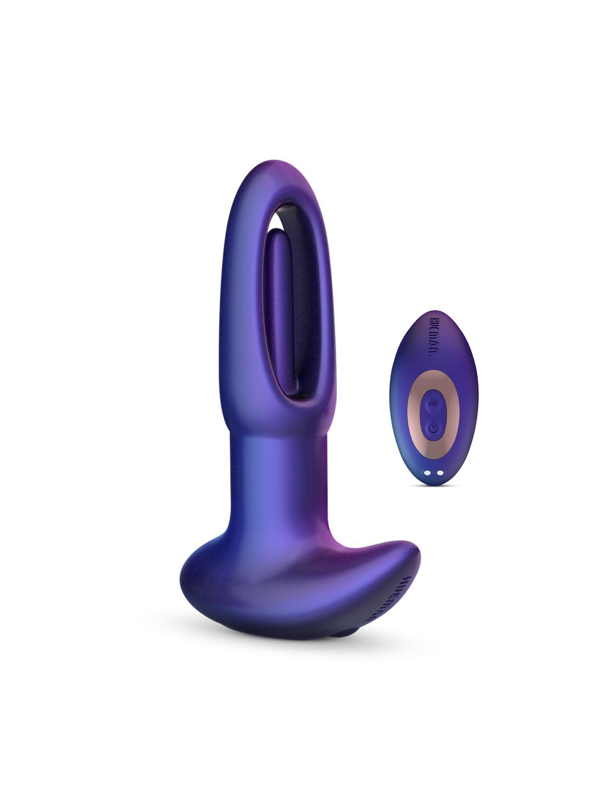 Plug anal à vibrations et tapotements Voyager - Hueman