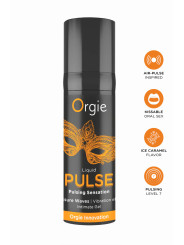 Gel stimulant embrassable Liquid Pulse - Orgie