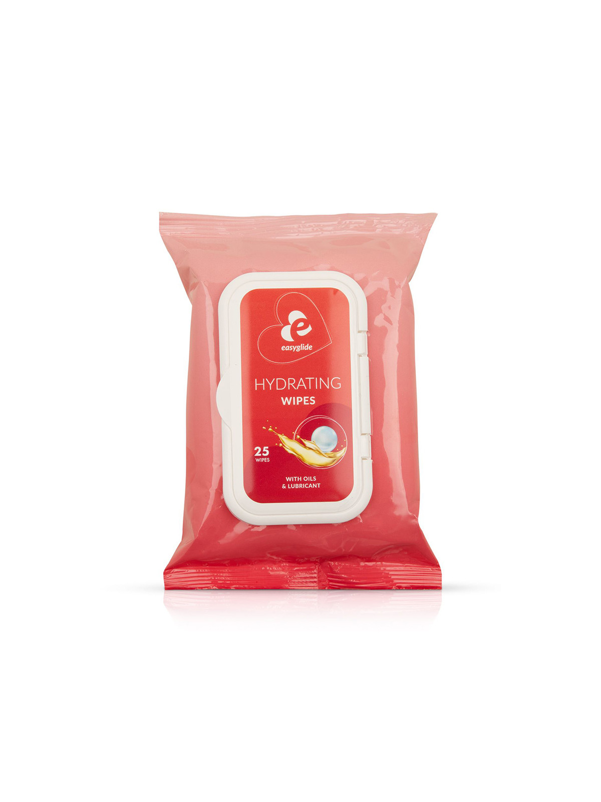 25 lingettes hydratantes avec lubrifiant et huiles - EasyGlide