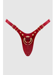 Harnais Fabulous rouge vernis - Strap On Me