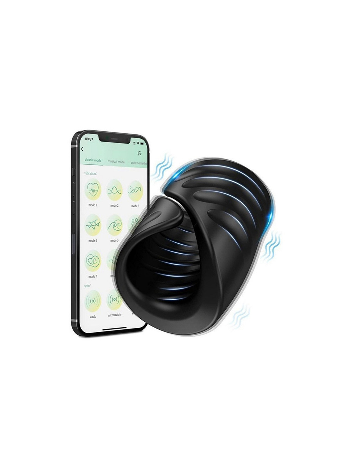 Masturbateur masculin connecté Erowave - DIK