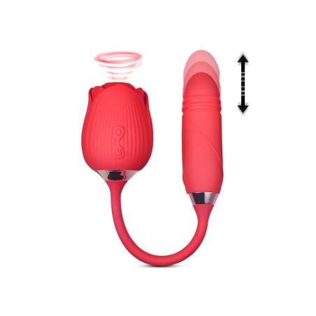 Stimulateur à va-et-vient et aspiration Blisslink - DIK