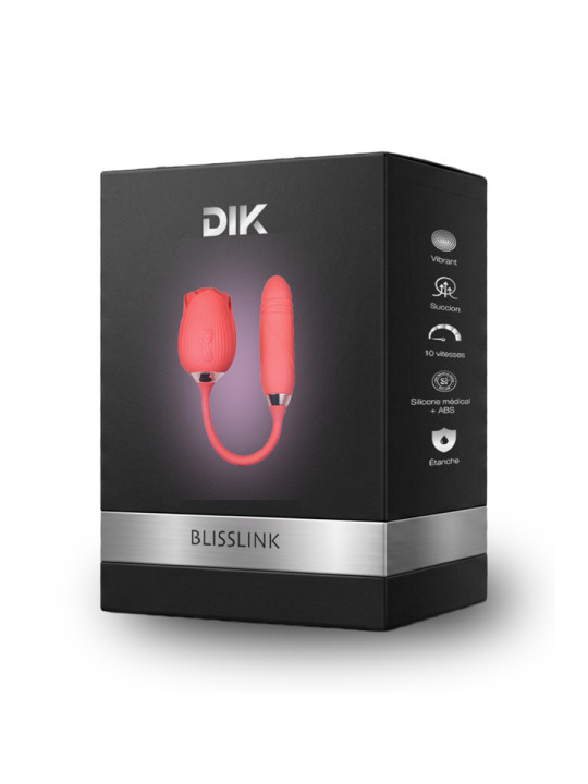 Stimulateur à va-et-vient et aspiration Blisslink - DIK