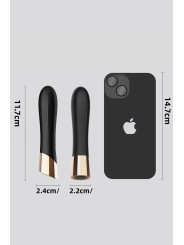 Mini vibro rechargeable en silicone Luxstick - DIK
