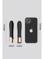 Mini vibro rechargeable en silicone Luxstick - DIK