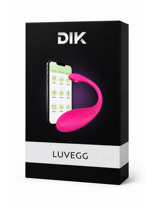 Oeuf vibrant connecté Luvegg - DIK