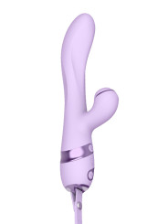 Vibro Rabbit 3 en 1 Purple Sucker - DIK