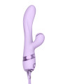 Vibro Rabbit 3 en 1 Purple Sucker - DIK