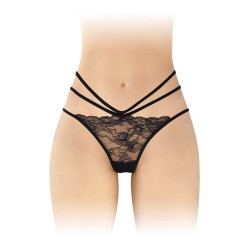 Culotte ouverte  Nadia - noir