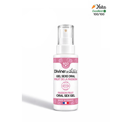 Gel sexe oral fruit de la passion - Divinextases