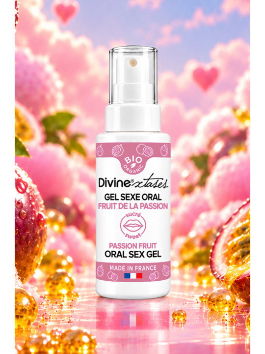 Gel sexe oral fruit de la passion - Divinextases