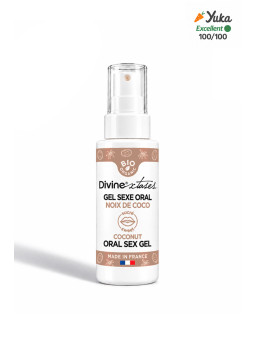 Gel sexe oral noix de coco - Divinextases