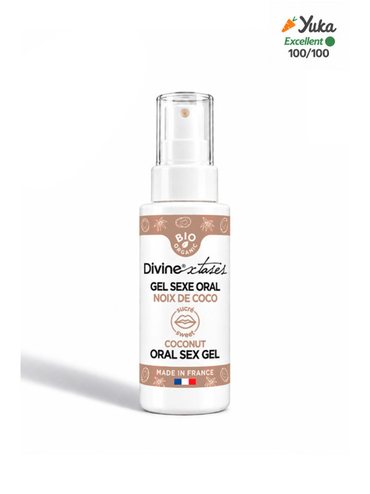 Gel sexe oral noix de coco - Divinextases