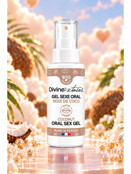 Gel sexe oral noix de coco - Divinextases