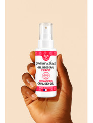Gel sexe oral fraise - Divinextases