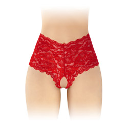 Boxer ouvert Julia - rouge