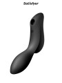 Vibro à air pulsé Curvy Trinity 2 noir - Satisfyer