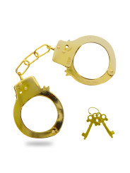 Menottes métal dorées - Toy Joy