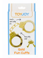 Menottes métal dorées - Toy Joy