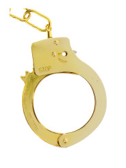 Menottes métal dorées - Toy Joy