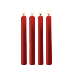 4 bougies SM rouges Large - Ouch!