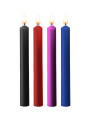 4 bougies SM colorées Large - Ouch!