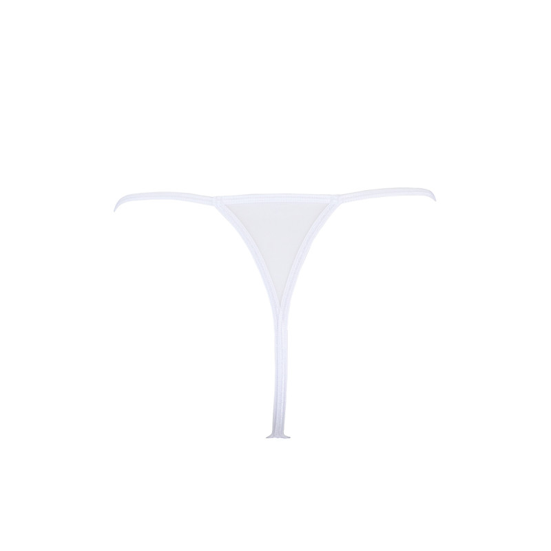 String blanc à clous dorés V-9798 - Axami