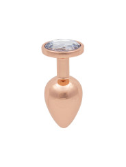 Plug bijou rose gold M - Litolu