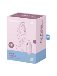 Double stimulateur  Vulva lover 3 Rose - Satisfyer